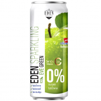 The Garden Eden Sparkling Drinking Green Apple Flavor 330ml.