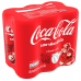 Coca Cola Coke Soft Drink Original 325ml. Pack 6