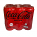 Coca Cola Coke No Sugar Can 325ml. Pack 5 Free 1