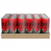 Coke No Sugar Can 325ml. Pack 24