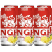 Singha Red Lemon Soda No Sugar 330ml. Pack 5 Free 1