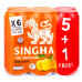 Singha Yuzu Lemon Soda 330ml. Pack 6