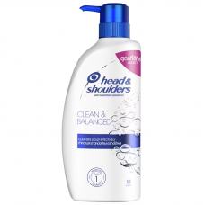 Head and Shoulders Clean and Balanced Shampoo 610ml.