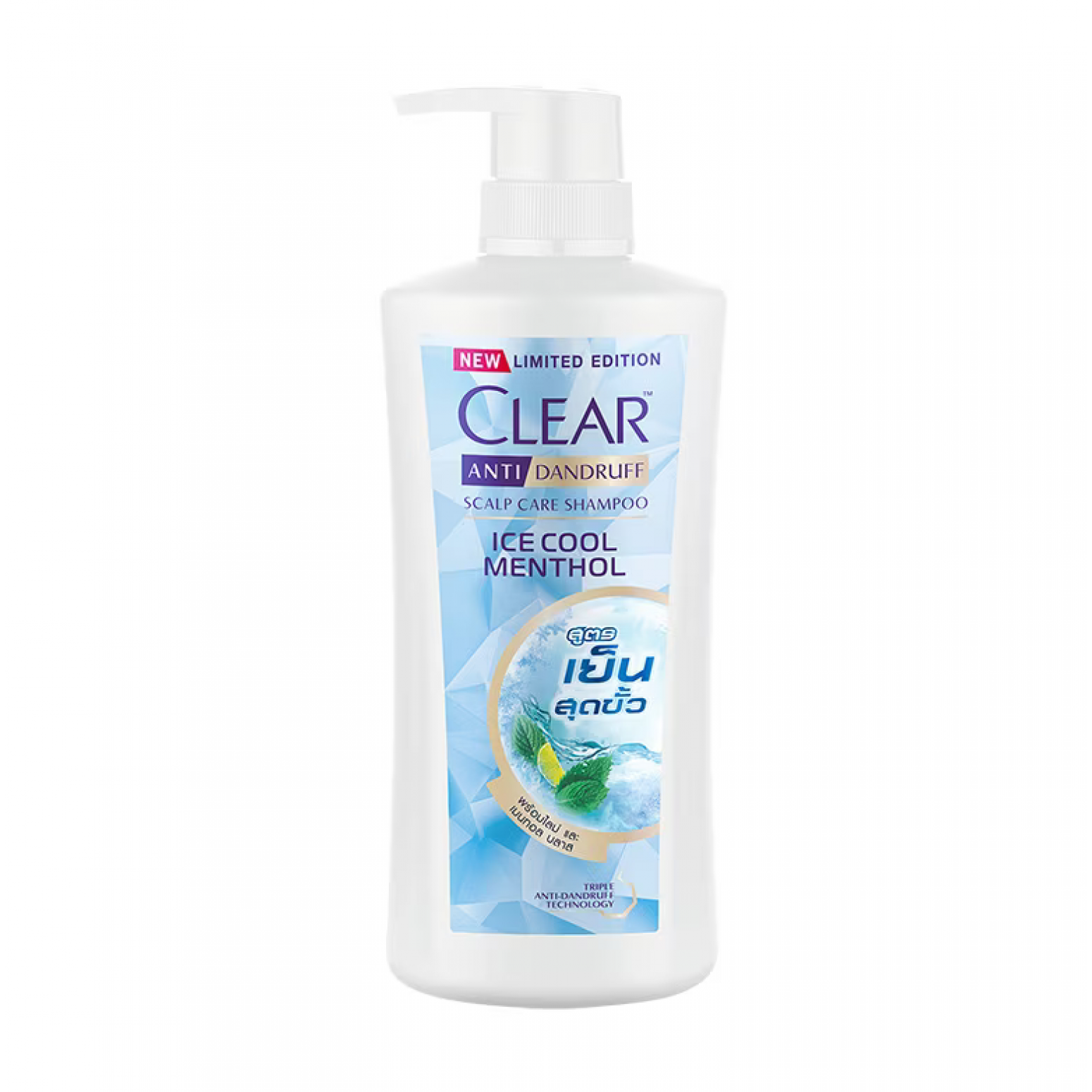 Clear Ice Cool Menthol Shampoo 400ml.