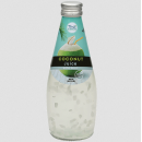 Bottled coconut water with pulp 300 ml.