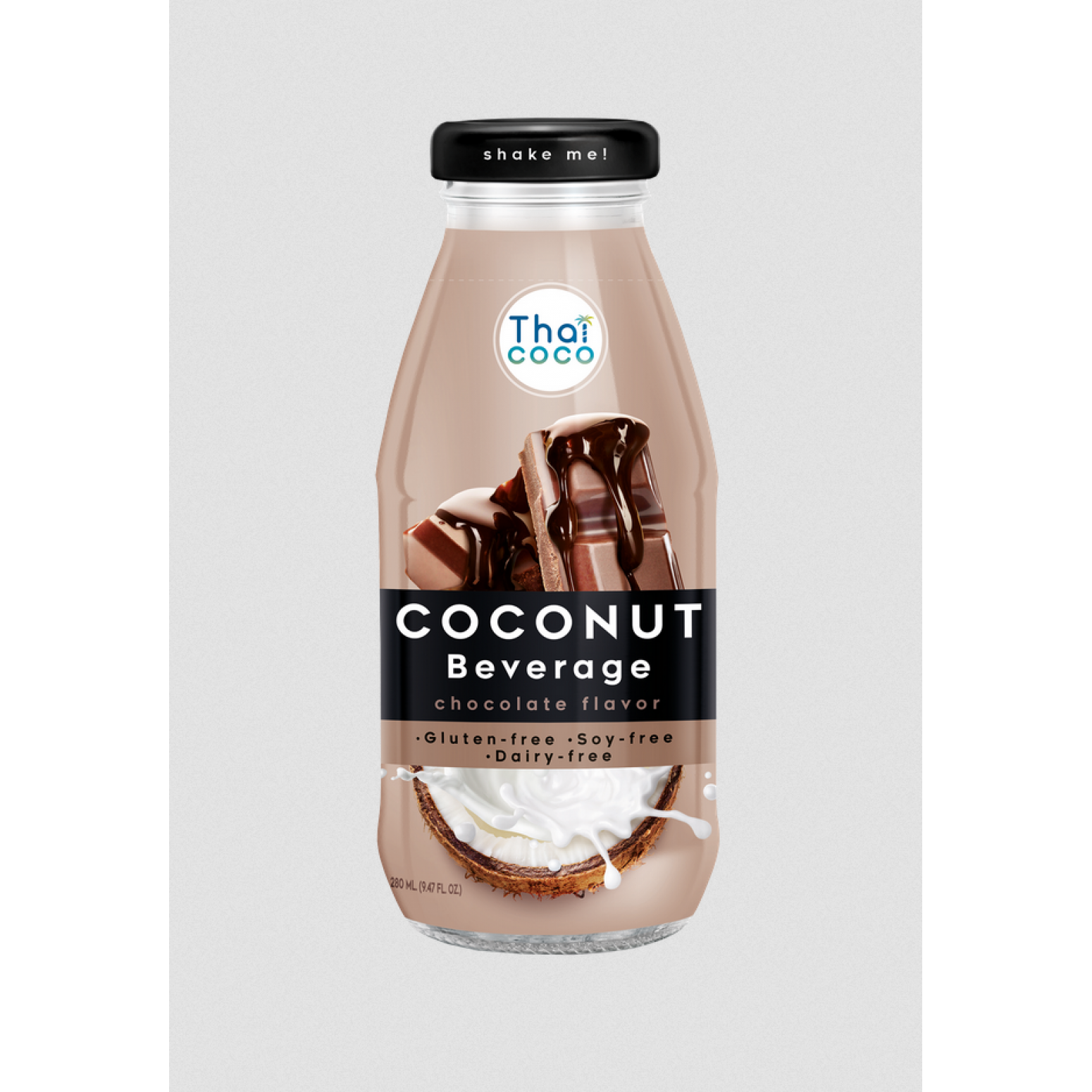 Coconut milk Beverage Chocolate flavor 280 ml