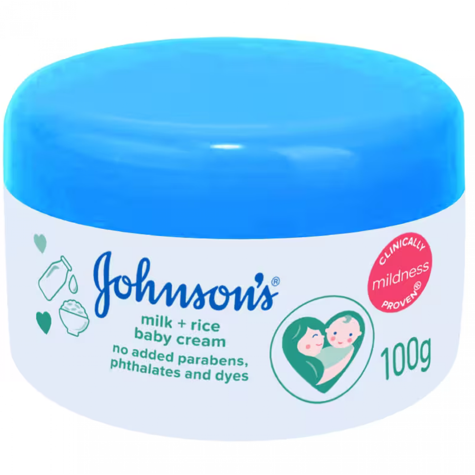 Johnson Baby Milk Cream 100g.