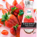 Coconut milk drink Strawberry flavor with Nata de coco 300 ml