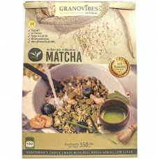 Granovibes Granola Matcha Flavour 350g.