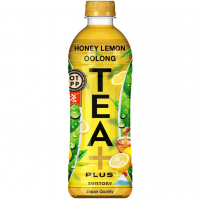 Tea Plus Oolong Tea Honey Lemon Flavor 500ml.