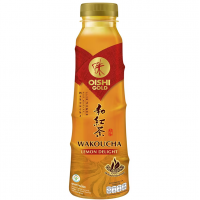 Oishi Gold Wakoucha Tea Drink Delight with Lemon Flavoured 400ml.