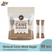 Lin Natural Cane Stick Sugar 6g. Pack 50sachets