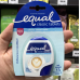 Equal Classic Zero Calorie Sweetener 8.5g. 100pills