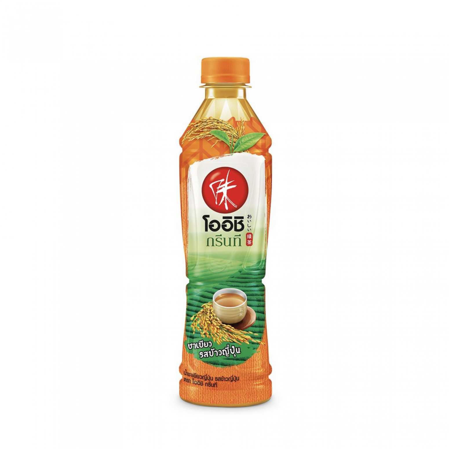 Oishi Green Tea Genmai 380ml.