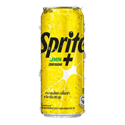 Sprite Lemon Plus Zero Sugar 325ml.