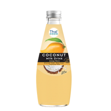 Coconut milk drink Mango flavor with Nata de coco 300 ml