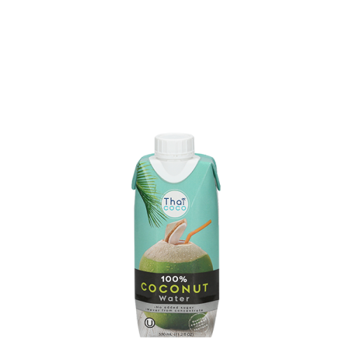 100% UHT Coconut water 330 ml. (prisma)