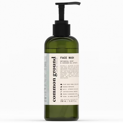 Common Ground Naturally Balanced Face Wash 250ml.