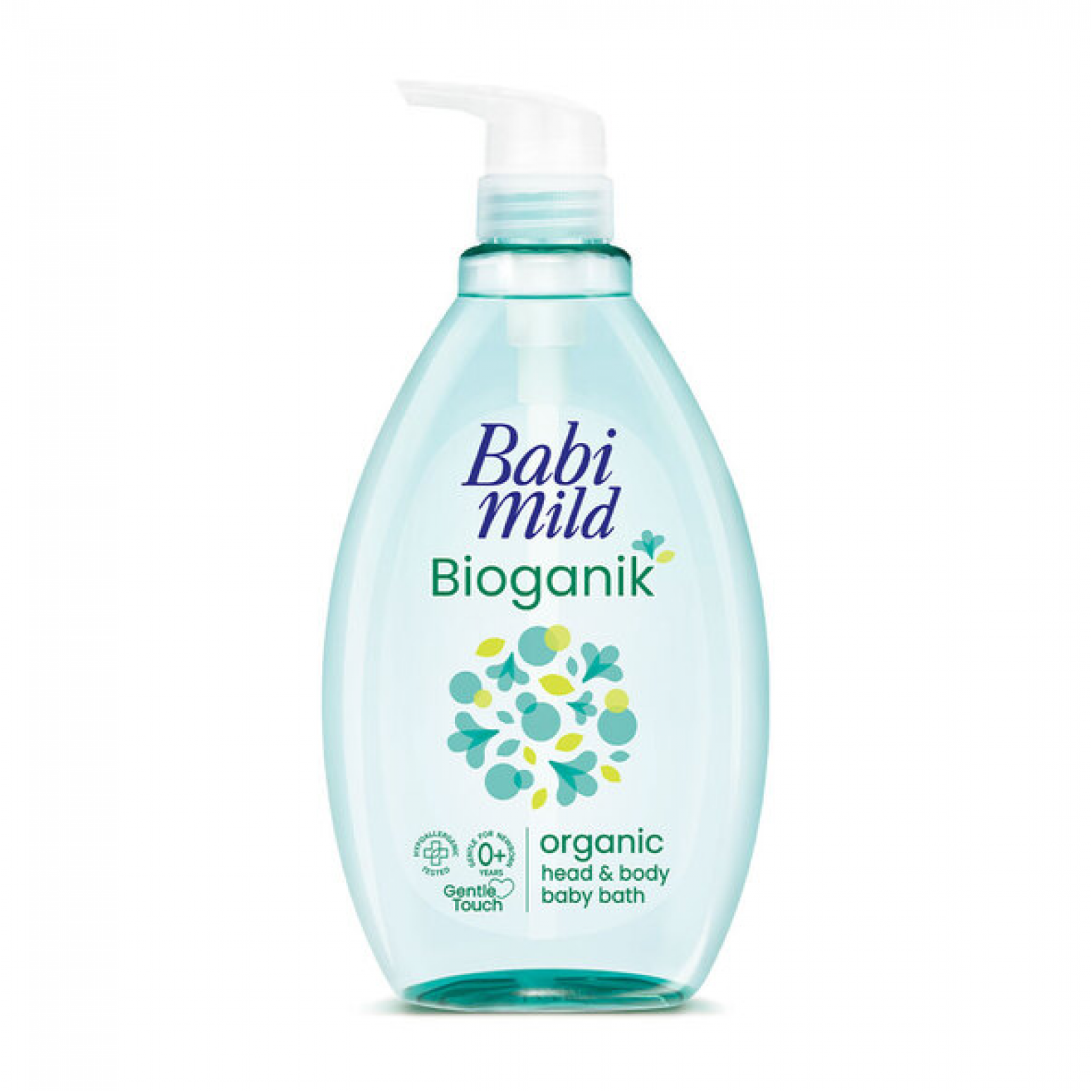 Babi Mild Bioganik Head and Body Baby Bath 800ml.