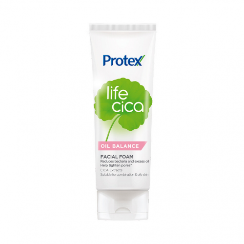 Protex Life Cica Oil Balance Facial Foam 100g.