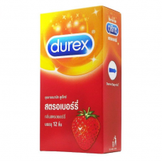 Durex Strawberry 12 Pieces