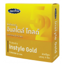 Protextra Instyle Gold condoms, smooth surface, size 52 mm., contains 3 pieces.