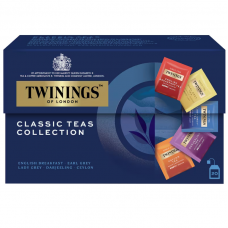 ﻿Twinings Classic Teas Collection 40g. Pack 20