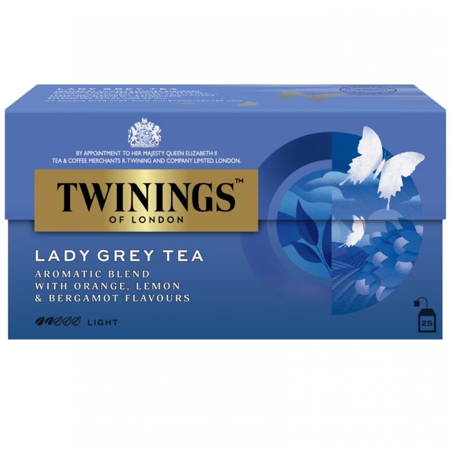 Twinings Tea Lady Grey 2g. Pack 25