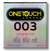 One Touch condom, model Zero Zero Three, thin 003 mm., size 52 mm., contains 3 pieces